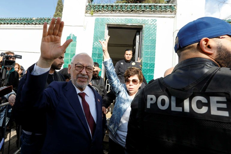 Tunisia: Anti-terrorism police summoned Rached Ghannouchi, the country's main opposition figure & parliament speaker for questioning on Friday, as a political crisis deepens in the wake of President Kais Saied's move to dissolve parliament and impose one-man rule